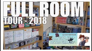 Let's Play Retro Games - Room Tour 2018 for GamesYouLoved
