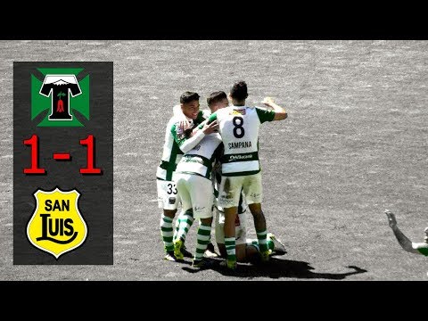 Deportes Temuco VS San Luis (1-1) Goles - jugadas