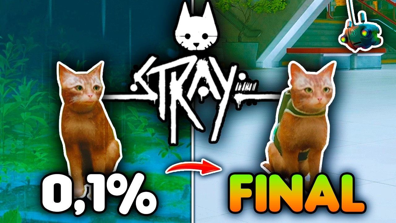 ZEREI STRAY O JOGO DO GATO E TERMINEI EMOCIONADO - O FILME COMPLETO
