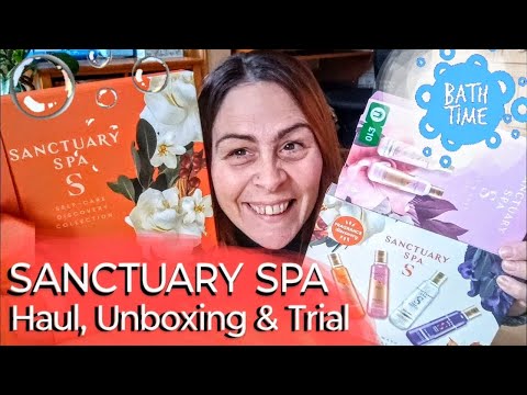 Sanctuary Spa Haul Unboxing & Try Out Gift Sets - Boots January Sale - Opening Bath & Beauty Review