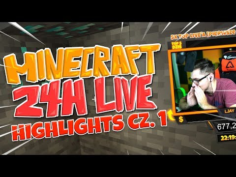 Minecraft #445 - "24H stream highlights cz. 1!"