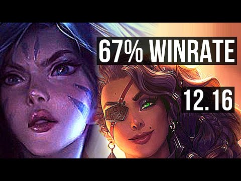 KAI'SA & Renata Glasc vs SAMIRA & Nautilus (ADC) | 7/0/2, 67% winrate, Godlike | KR Diamond | 12.16