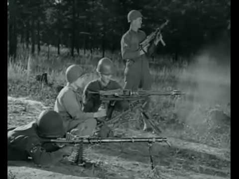 Sounds of MG-42, MG-34 & MP-40 Schmeisser Firing