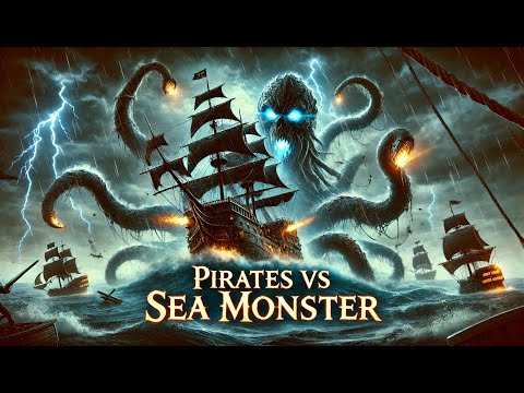 Pirates Vs. Sea Monster 🏴‍☠️🐙: The Fight for Legendary Treasure! 💰⚔️