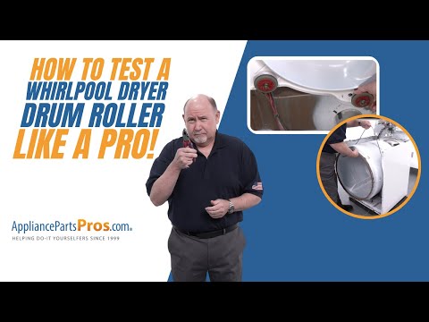 How To Test Noisy Whirlpool Dryer Drum Rollers