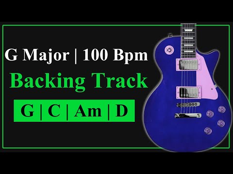 G Major Guitar Backing Track | 100 Bpm | Ballad