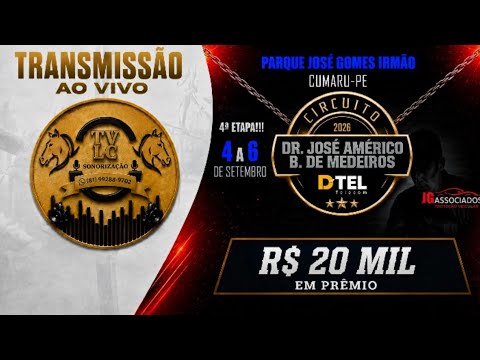 VAQUEJADA AO VIVO - DISPUTA FINAL | PARQUE JOSÉ GOMES IRMÃO - CUMARU-PE