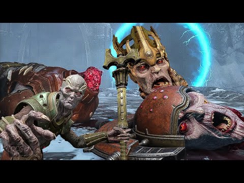 DOOM ETERNAL All Hell Priest Death Scenes Cutscenes Cinematic