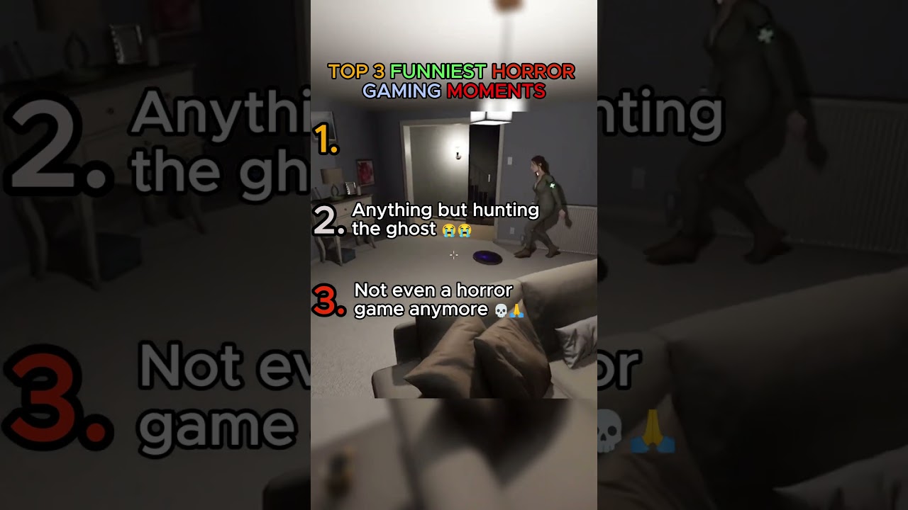 Top 3 Funniest Horror Game Moments