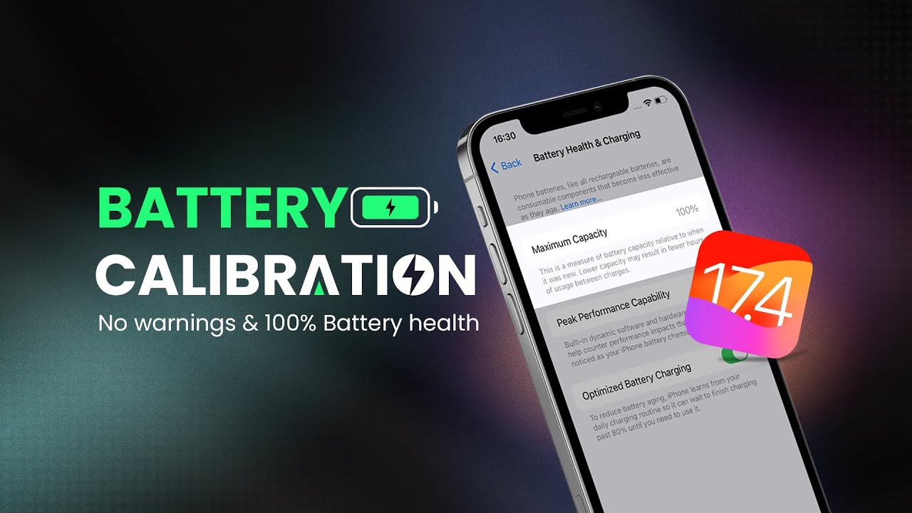 Batterie Aftermarket-Lösungen zur Kalibrierung der iPhone-Batterie unter iOS 17.4