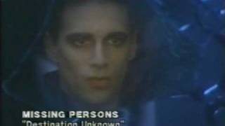 Missing Persons - Destination Unknown