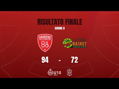 Highlights Pall. Varese-Future Lodigiano U15 Eccellenza 