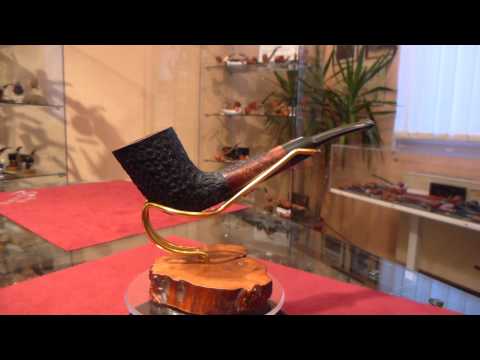 Pipa radica ROSSI cornetta anno 1950 - www.paronellipipe.it