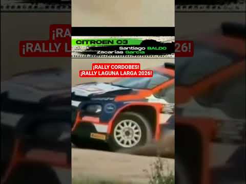 RALLY CORDOBES FECHA 7 LAGUNA LARGA ¡SANTIAGO BALDO AL LÍMITE! #rallycordobes #rally