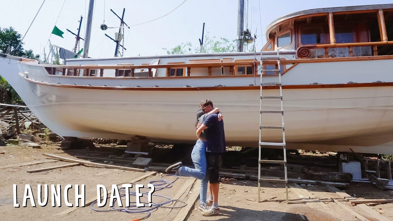 When will we launch & future plans revealed for our wooden boat rebuild — Sailing Yabá 150
