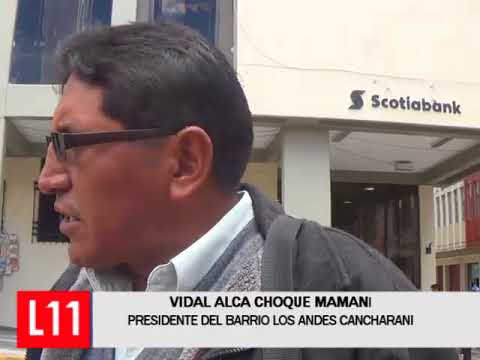 BARRIO LOS ANDES CANCHARANI CONTINÚA DEMANDANDO SERVICIOS BÁSICOS