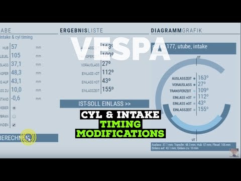 vespa TIMING CALCULATOR optimizing cyl, crank & intake / FMPguides - Solid PASSion /