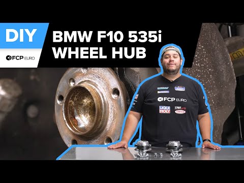 BMW 535i Front Wheel Hub Replacement DIY (2010-2016 BMW F10 535i, 550i, 528i, 535d)