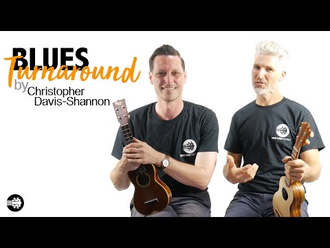 I - vi - ii - V Jazz Blues Ukulele Turnaround Tutorial with Christopher Davis-Shannon