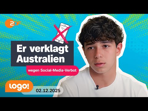 Australien: Kein Social-Media unter 16? Dieser Teenager klagt dagegen |logo!-Nachrichten vom 2.12.25
