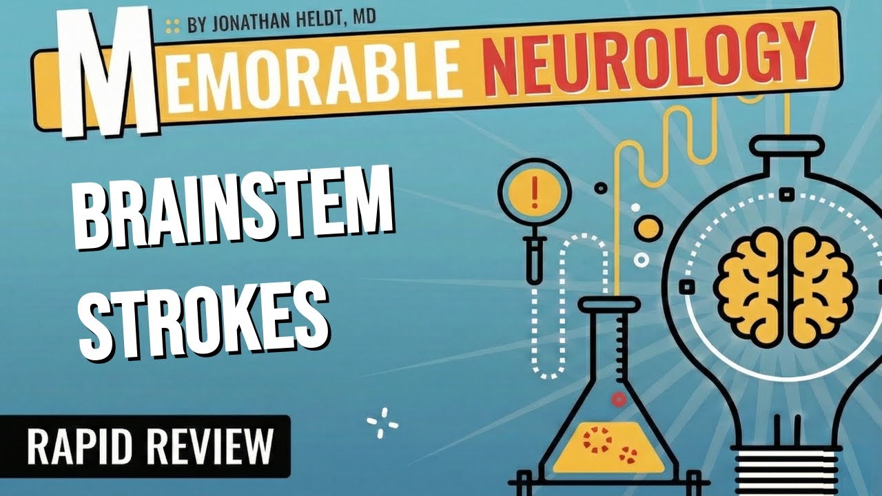 Brainstem Stroke Mnemonics (Memorable Neurology Lecture 15)