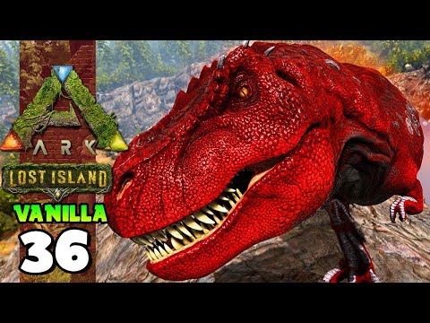 CAÇADORES DE ALFAS!!! ARK: LOST ISLAND (VANILLA) 36