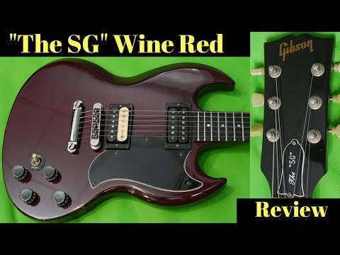 The Fancier Version! | 1983 Gibson "The SG" Firebrand Deluxe Wine Red | Review + Demo Video