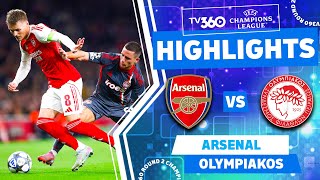 ARSENAL VS OLYMPIAKOS HIGHLIGHTS & ALL GOALS 2025 | UEFA CHAMPIONS LEAGUE 25/26 | UCL 25/26