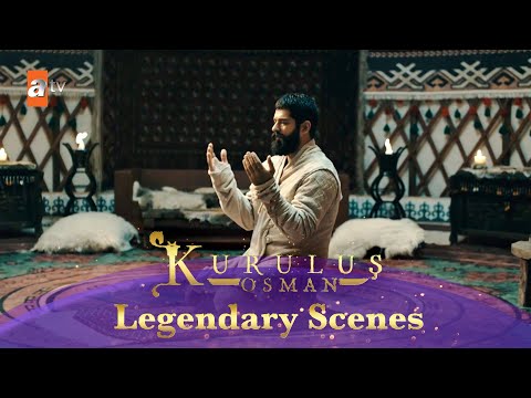 Kurulus Osman Urdu | Legendary Scenes - 135 | Osman Sahab ki dua