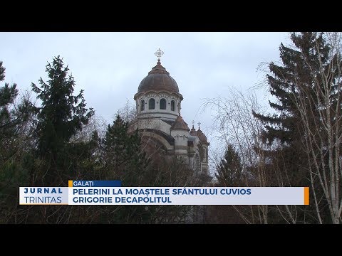 Pelerini la moaştele Sfântului Cuvios Grigorie Decapolitul