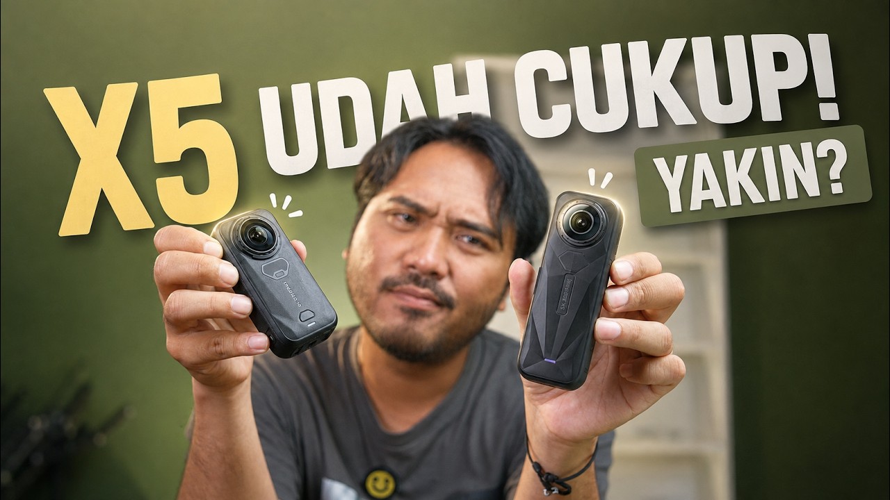 UPGRADE X6 BIKIN NGILER! | Insta360 X6 vs X5