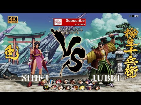Today...Shiki Vs Jubei Yagyu In Amazing Combat [Samurai Shodown]