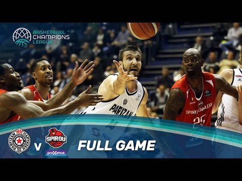 Partizan v Proximus Spirou - Full Game - Basketball Champions League