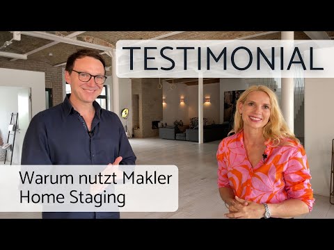 Testimonial - Warum nutzen Berliner Immobilienmakler Home Staging beim Verkauf des exklusiven Lofts?