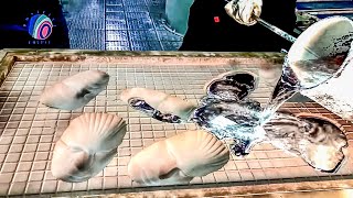 Casting Aluminum and Epoxy. Oak Table. Aluminum Faces! Заливка алюминия и эпоксидки. Стол из дуба.