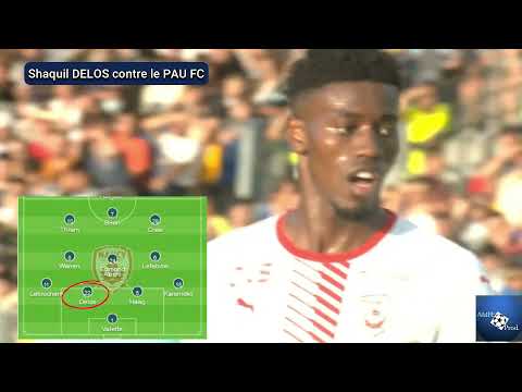 Shaquil DELOS contre PAU FC