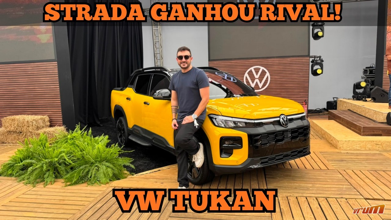 Volkswagen Tukan: a nova rival da Fiat Strada está aqui! Veja todos os detalhes #carros