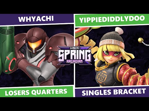 MDVA Spring Arcadian 2024: Losers QF - Whyachi (Samus) vs YippieDiddlyDoo (Min Min) SSBU Singles