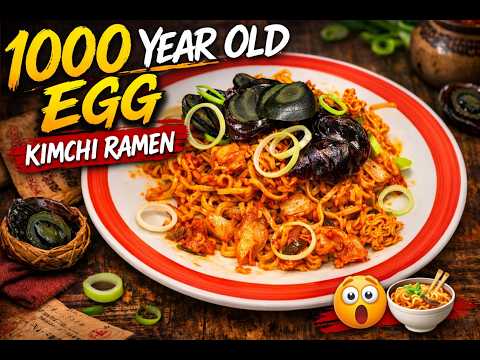 I Cooked Ramen With a 1000 YEAR OLD Egg! 🤯🍜