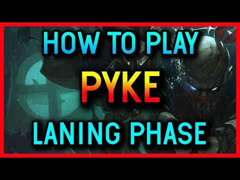 HOW TO PLAY PYKE SUPPORT - Laning Phase guide  - League of Legends
