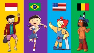 Cartoons From Different Countries | Pt 41