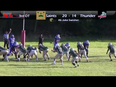 Bury Saints v Sussex Thunder - 6th September 2015 - SFC 2 Semi Final