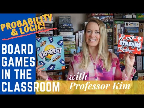 STREAMS & FIGURE IT: Board Games in the Classroom with Professor Kim Double Game Special!