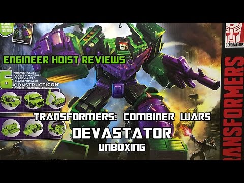 Devastator Unboxing - Transformers: Combiner Wars