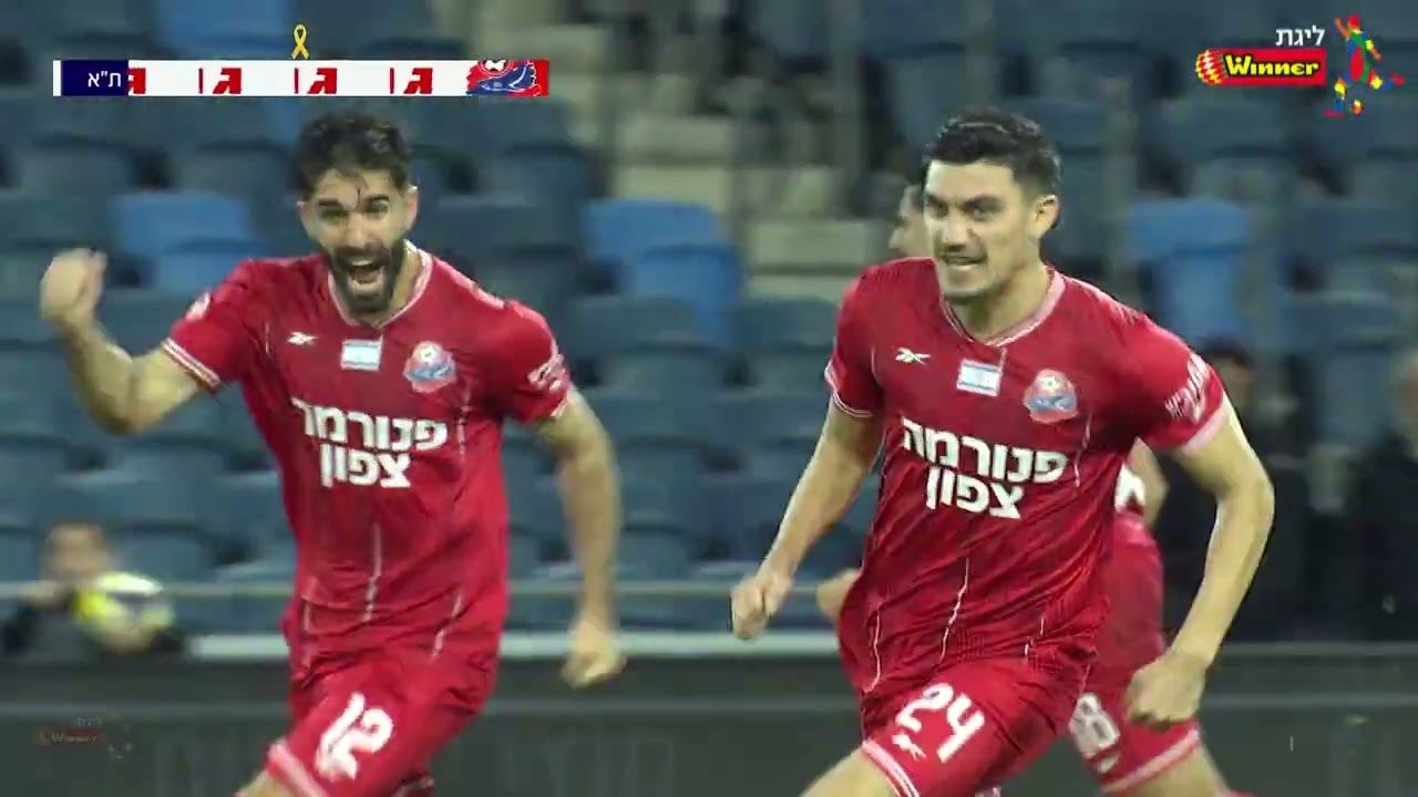 מחזור 18 | תקציר: הפועל חיפה - הפועל ת"א 3-3