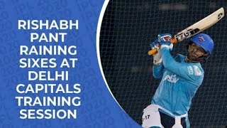 🔥🔥IPL 2020: Rishabh Pant Raining sixes a1gainst spinners at Delhi capitals training session🔥🔥