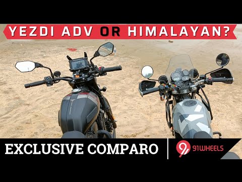 Is the Yezdi Adventure better than Royal Enfield Himalayan || Exclusive comparsion of touring bikes