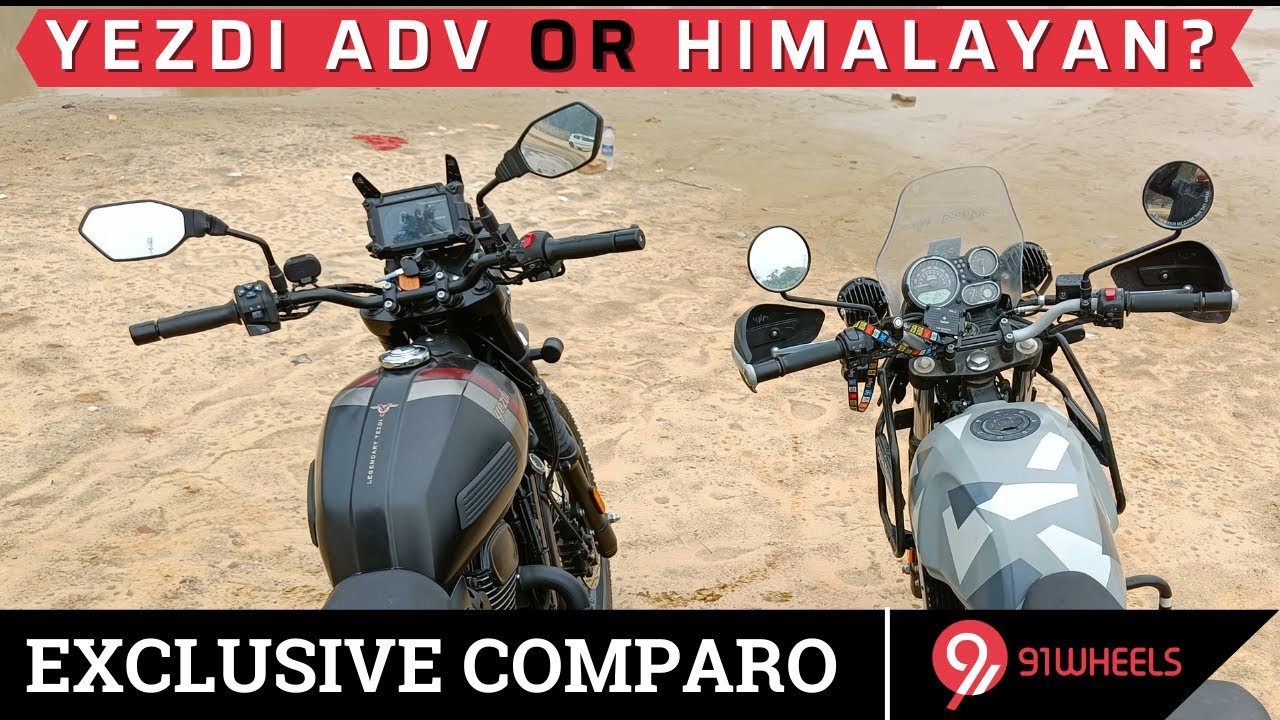 Is the Yezdi Adventure better than Royal Enfield Himalayan || Exclusive comparsion of touring bikes Is the Yezdi Adventure better than Royal Enfield Himalayan || Exclusive comparsion of touring bikes