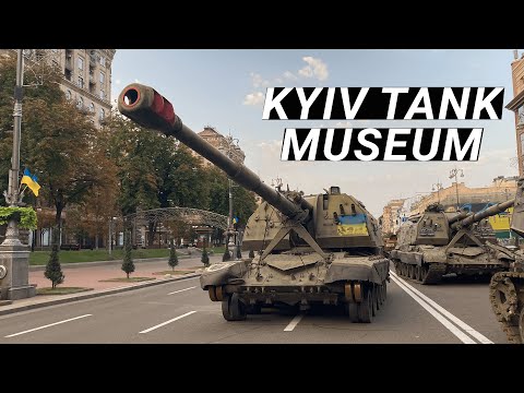 Kyiv Tank Museum - Destroyed Russian Tanks & Vehicles #ukraine