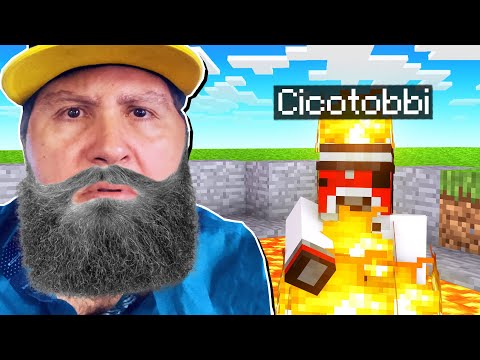 IL NONNO DI LYON FA UNO SCHERZO AI MIEI AMICI SU MINECRAFT!!